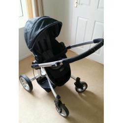3 in 1 carseat,pushchair and pram