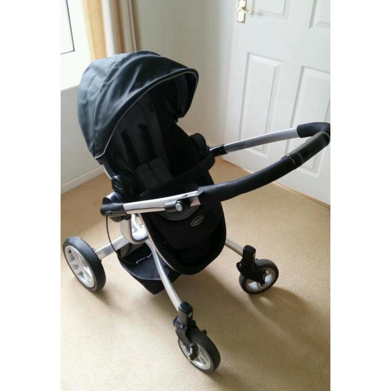 3 in 1 carseat,pushchair and pram