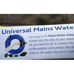 Universal mains water adapter kit