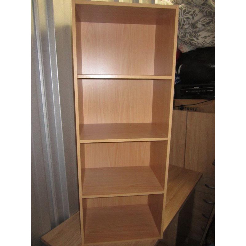 used computer desk, table, drawers, bookshelf, bedside chest in good condition