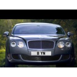 Cherished Number Plate 8 YN Personalised Registration Number Plate - Short Digit