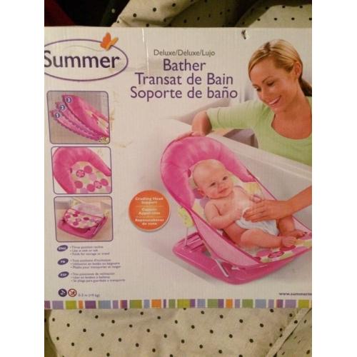 Baby summer bath