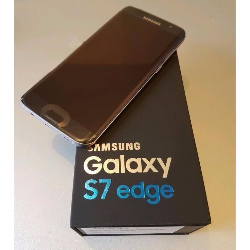 BRAND NEW SAMSUNG S7 EDGE/ BLACK/ UNLOCKED