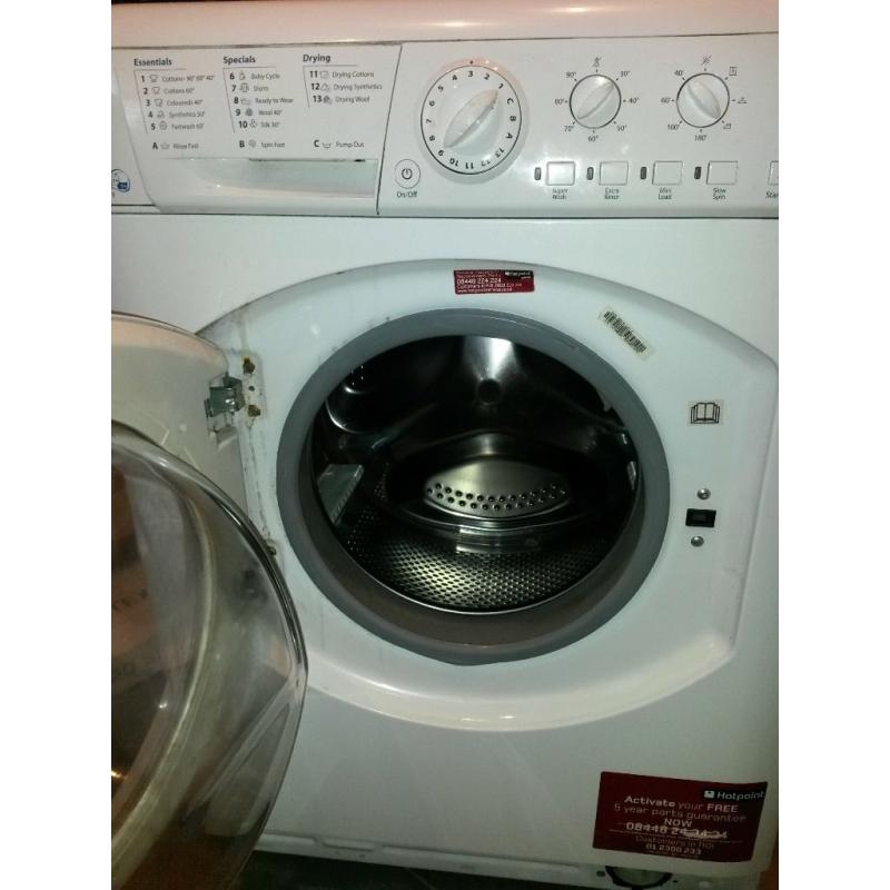 hot point washer dryer
