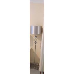Next Floor Lamp Silver