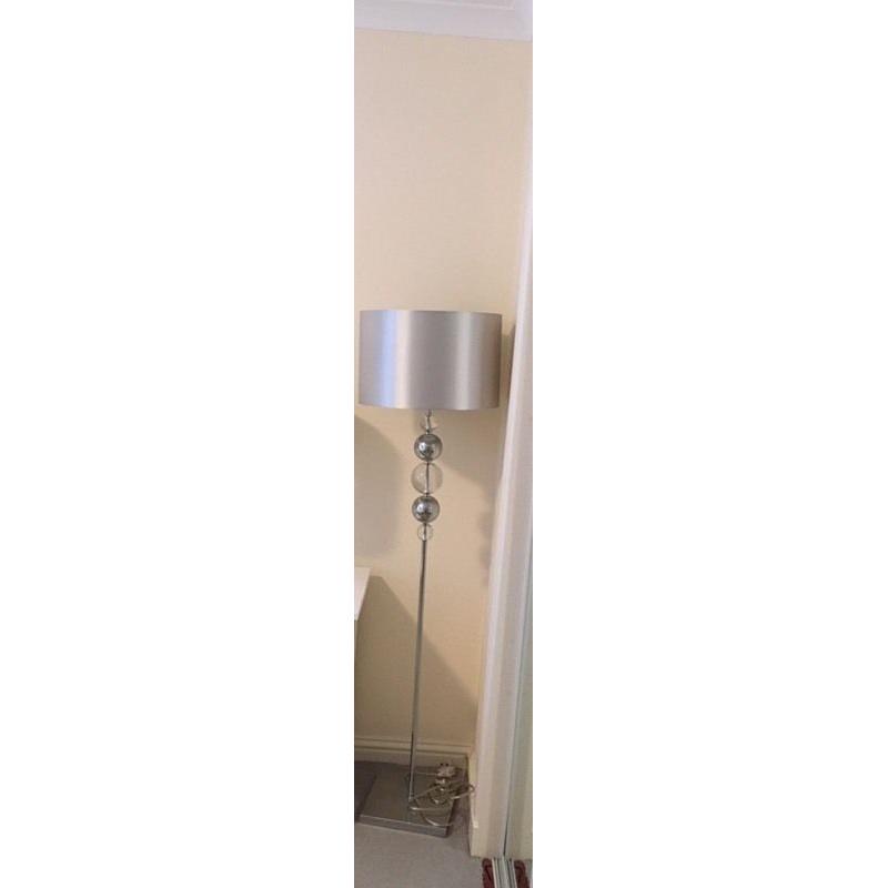 Next Floor Lamp Silver