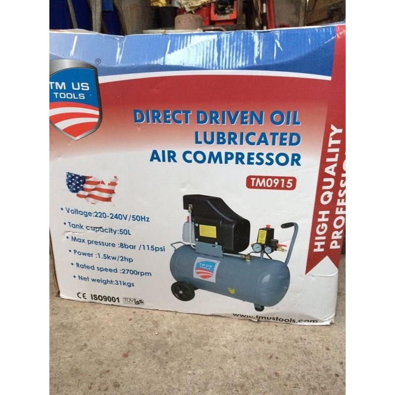 Team us tools 50l air compressor
