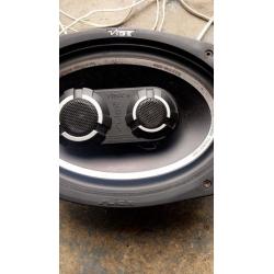 vibe 480watt speakers with wires