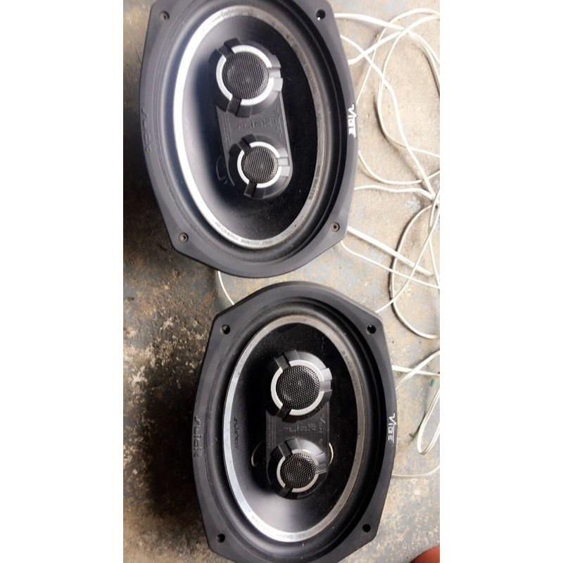 vibe 480watt speakers with wires