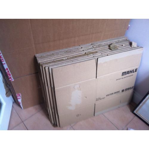 Packing boxes large and small