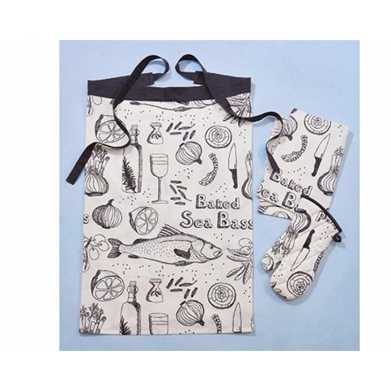 BRAND NEW Sea Bass Textiles Set