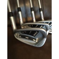 ping i20 red dot irons 5,6,7,8,9,W. exellent condition