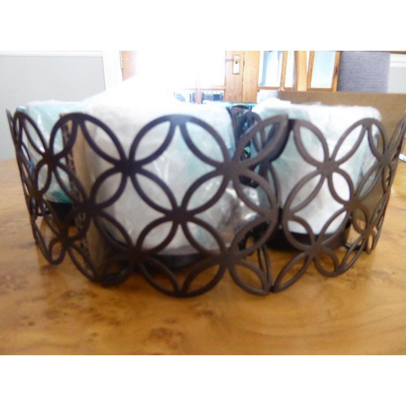 PARTYLITE ISLAND INSPIRATION VOTIVE CENTREPIECE - BNIB