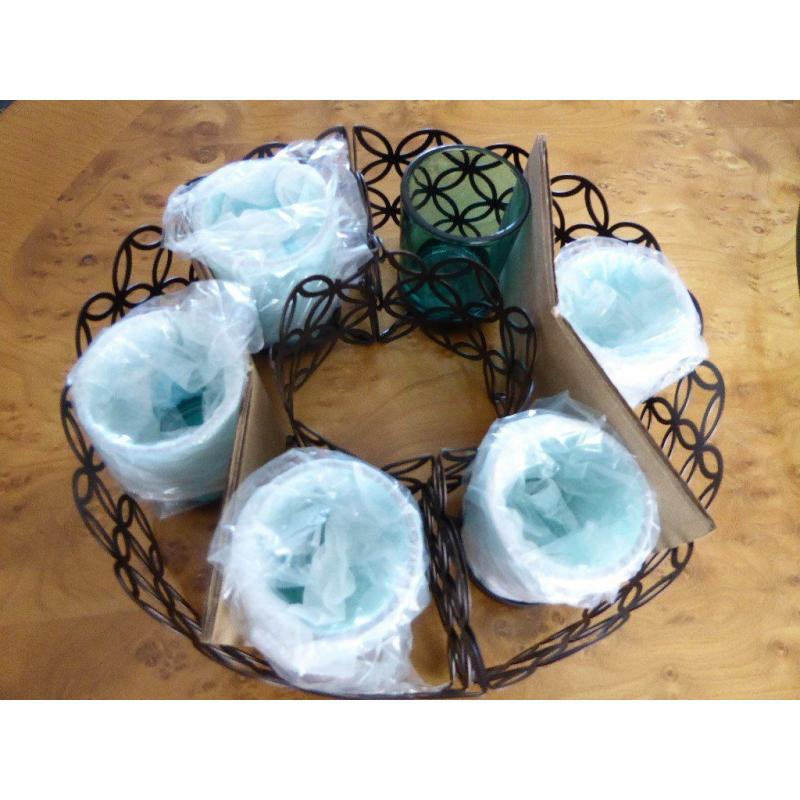 PARTYLITE ISLAND INSPIRATION VOTIVE CENTREPIECE - BNIB