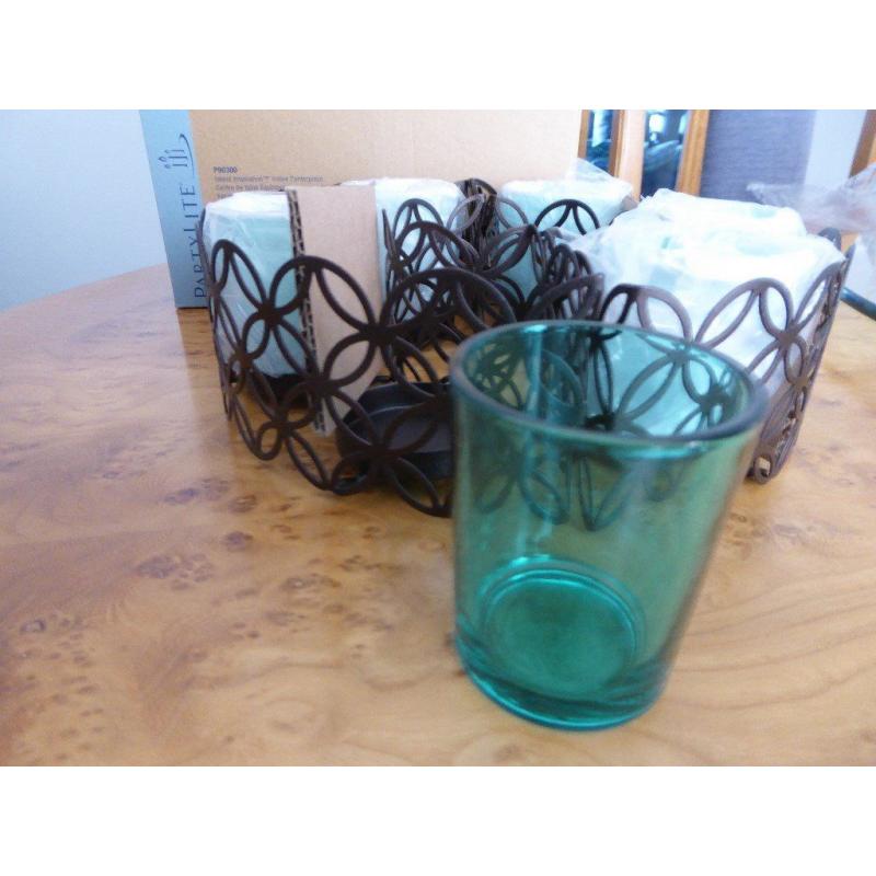 PARTYLITE ISLAND INSPIRATION VOTIVE CENTREPIECE - BNIB