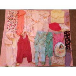 Baby Girl Bundle 3-6 months