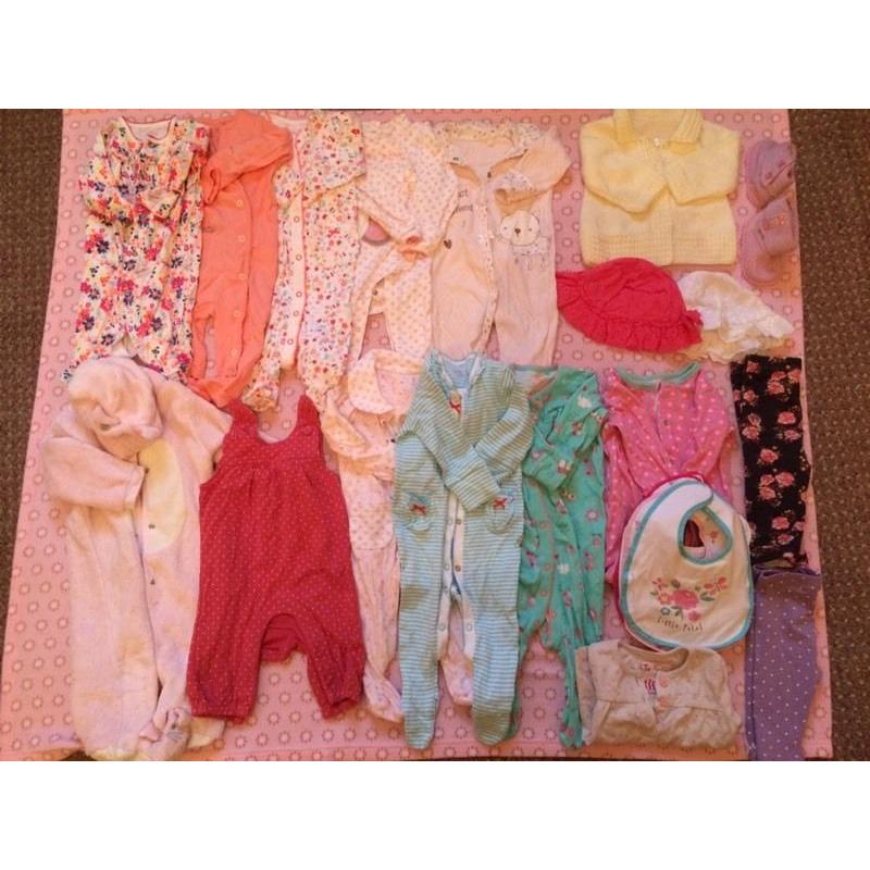 Baby Girl Bundle 3-6 months