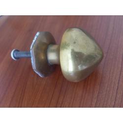 Solid brass Octagonal rim door knob