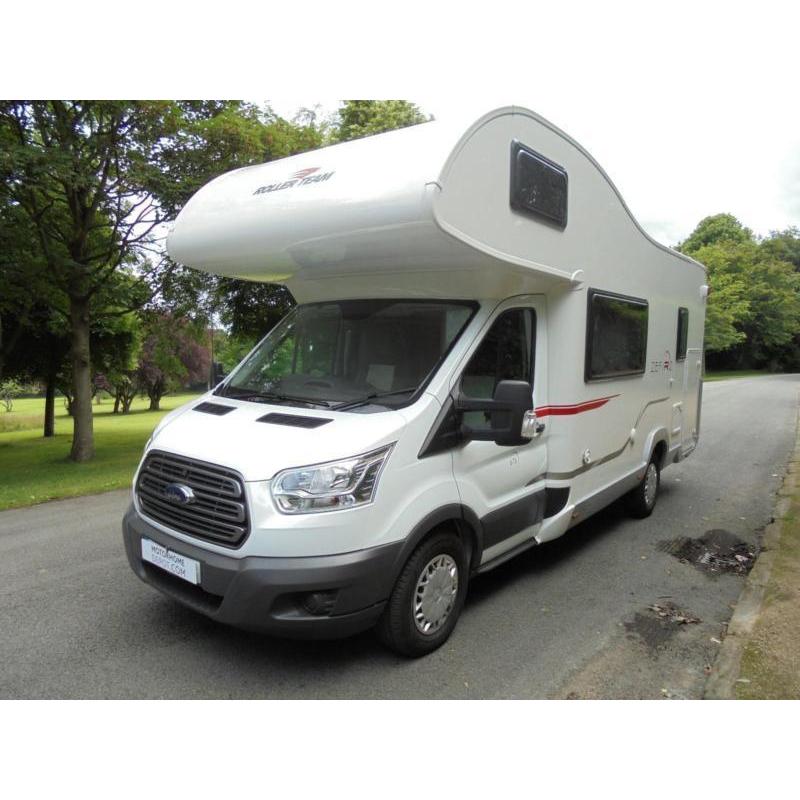 Roller Team Zefiro 675 Bunk Beds, 6 Berth, Centre Dinette For Sale