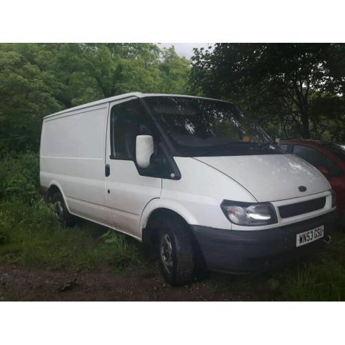 Spares or repair Ford Transit Van 53 plate