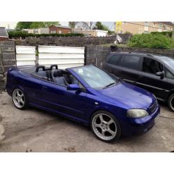 2005 Astra Convertible,No Mot Need Tlc.18 :Alloy Wheels