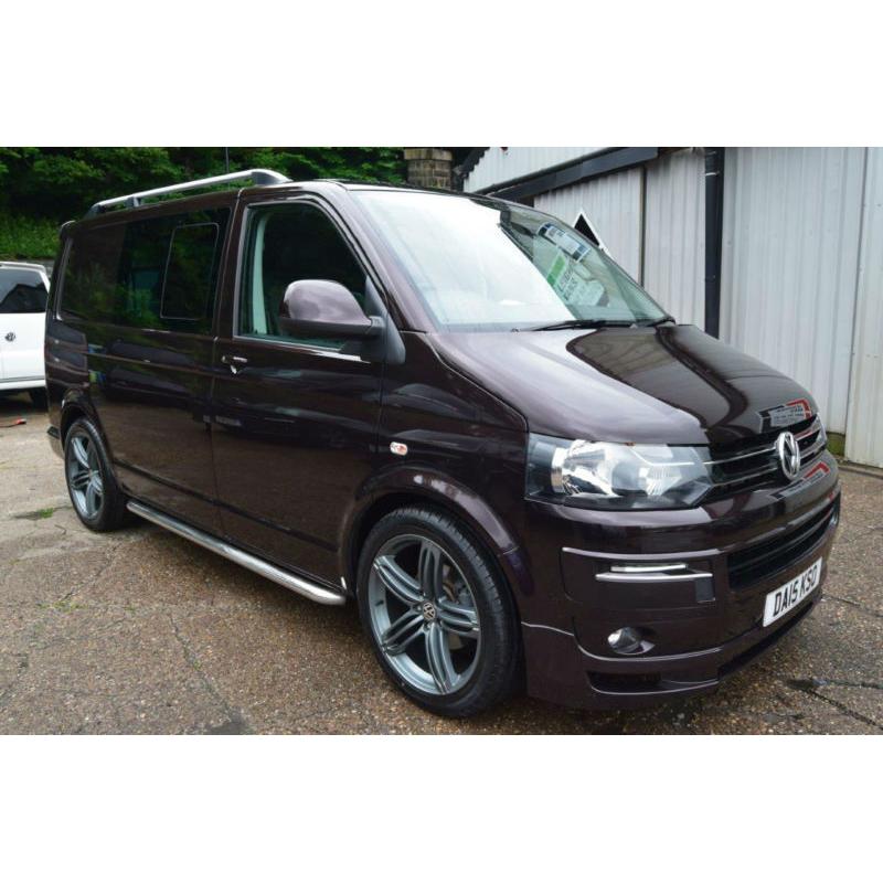 2015 15 VW T5 Transporter 2.0TDI 140PS SWB T30 Highline Sportline Pack