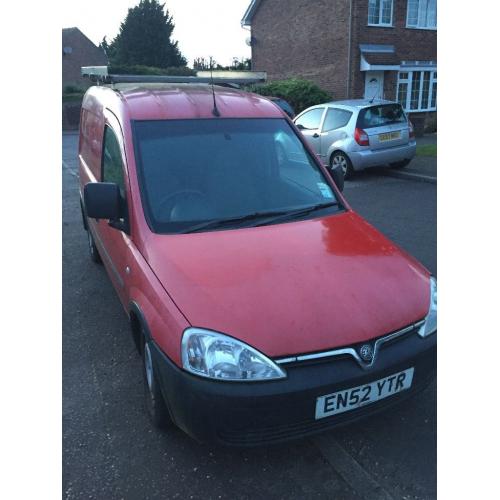Vauxhall combo 1.7di very low mileage