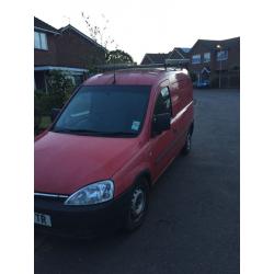 Vauxhall combo 1.7di very low mileage