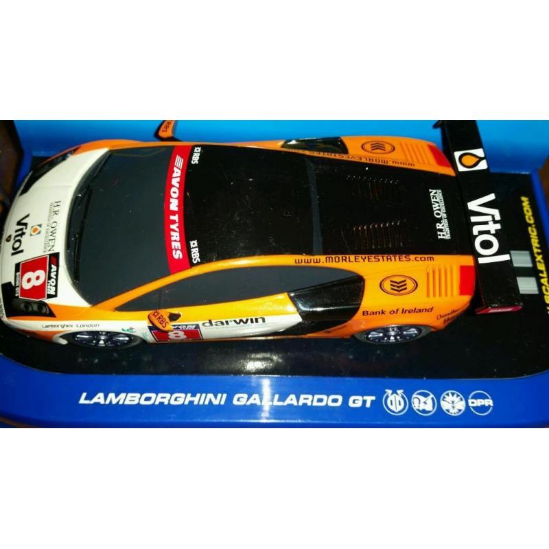 Scalextric racing cars