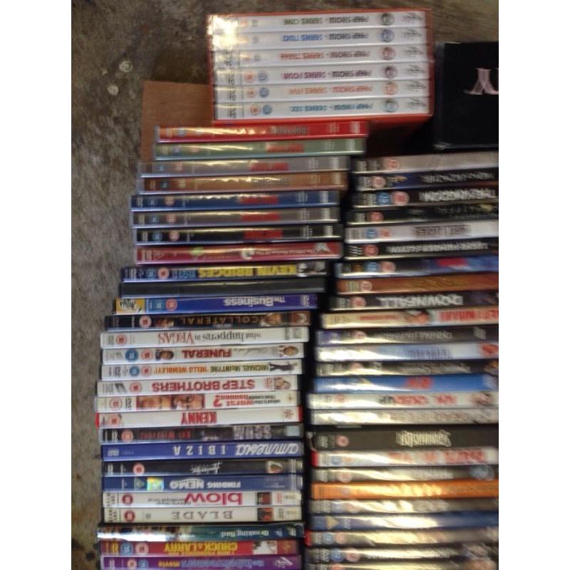 DVDs various all recent