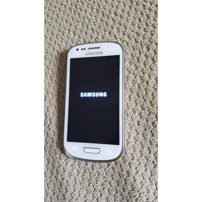samsung galaxy s3 mini smart phone, updated android