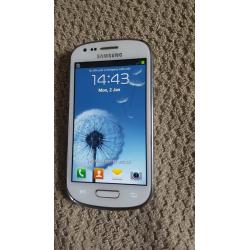 samsung galaxy s3 mini smart phone, updated android