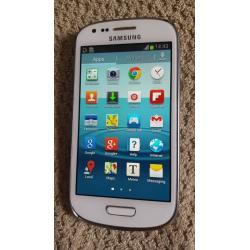 samsung galaxy s3 mini smart phone, updated android