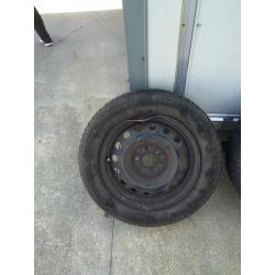 For Sale 3 16" Steel Wheels and tyres for Toyota Avensis