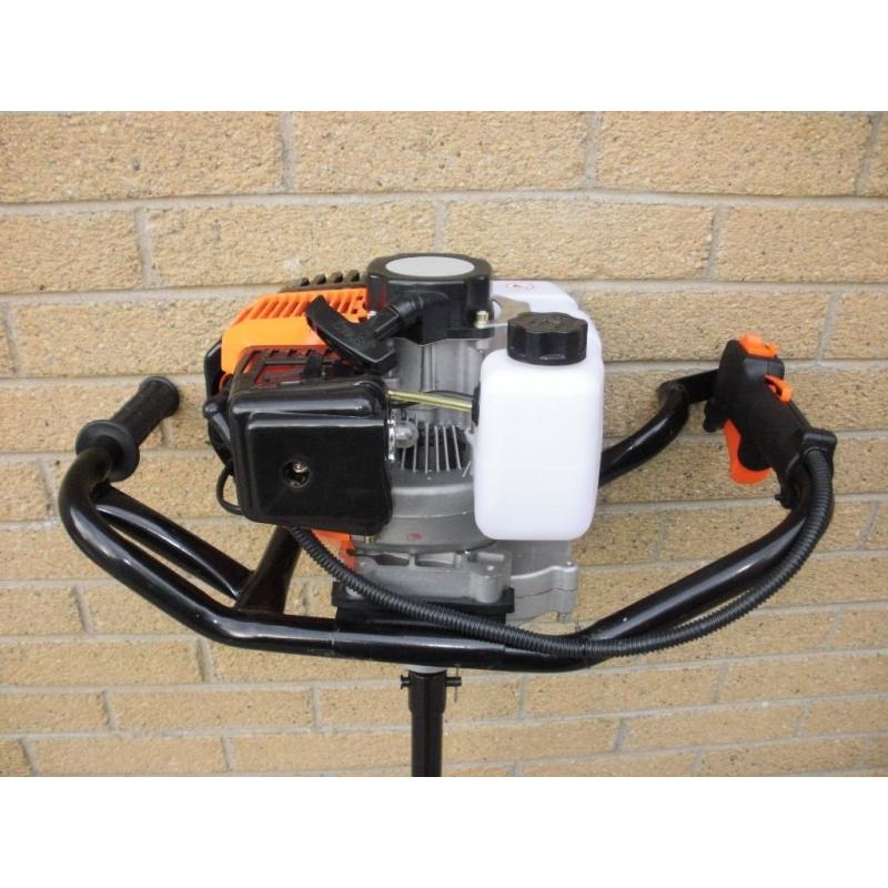 52cc Earth Auger fence post stake hedge sapling hole borer drill - spade digger shovel