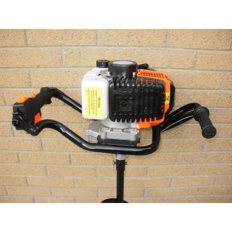 52cc Earth Auger fence post stake hedge sapling hole borer drill - spade digger shovel