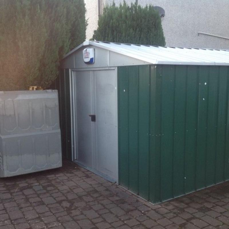 Deluxe Apex Metal Shed and Floor Frame