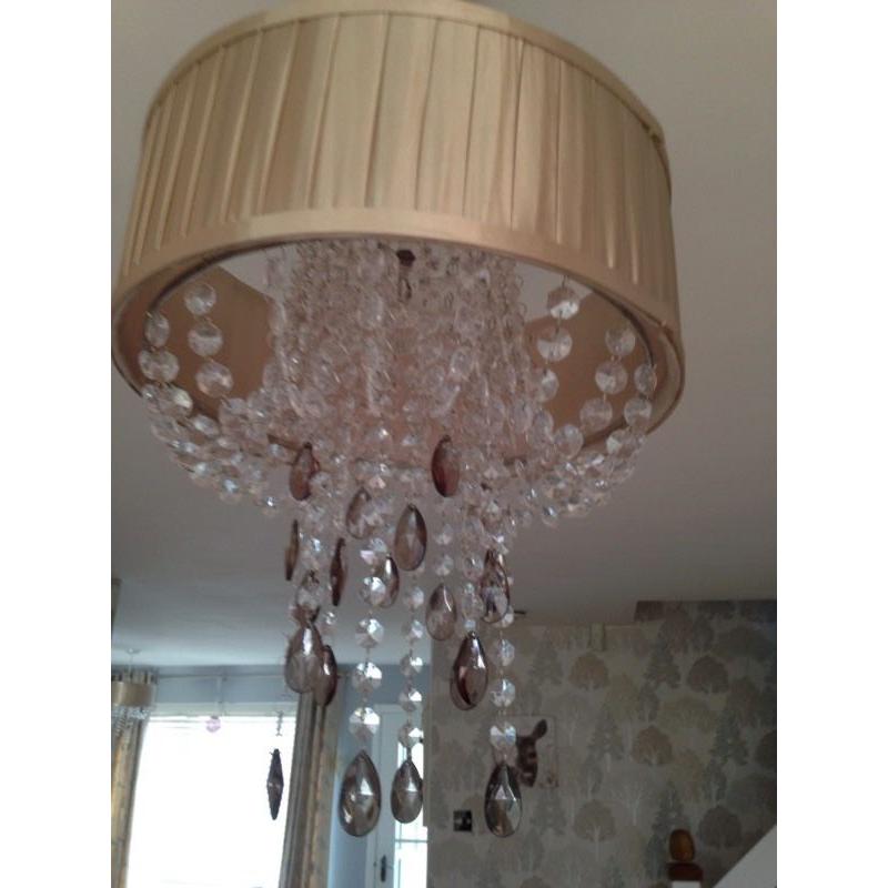 Shade chandelier