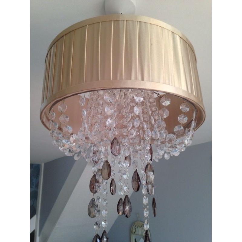 Shade chandelier