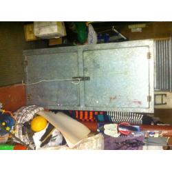 Galvanised strong-box 6ft x3ft