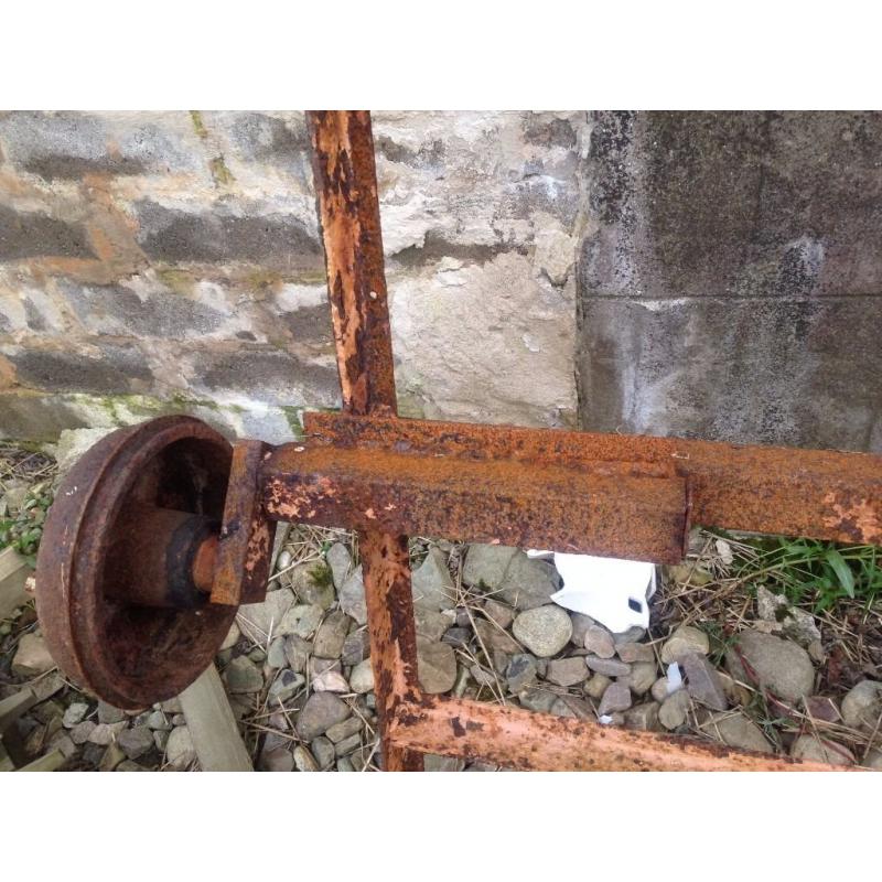 Project car trailer unbraked