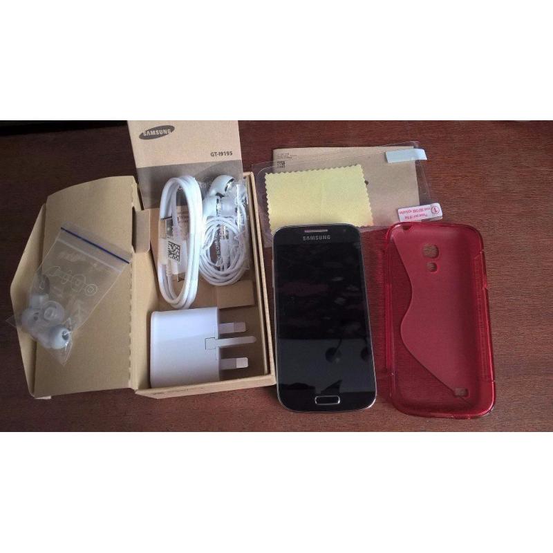 Samsung S4 mini boxed with charger and accessories Unlocked