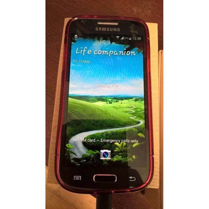 Samsung S4 mini boxed with charger and accessories Unlocked