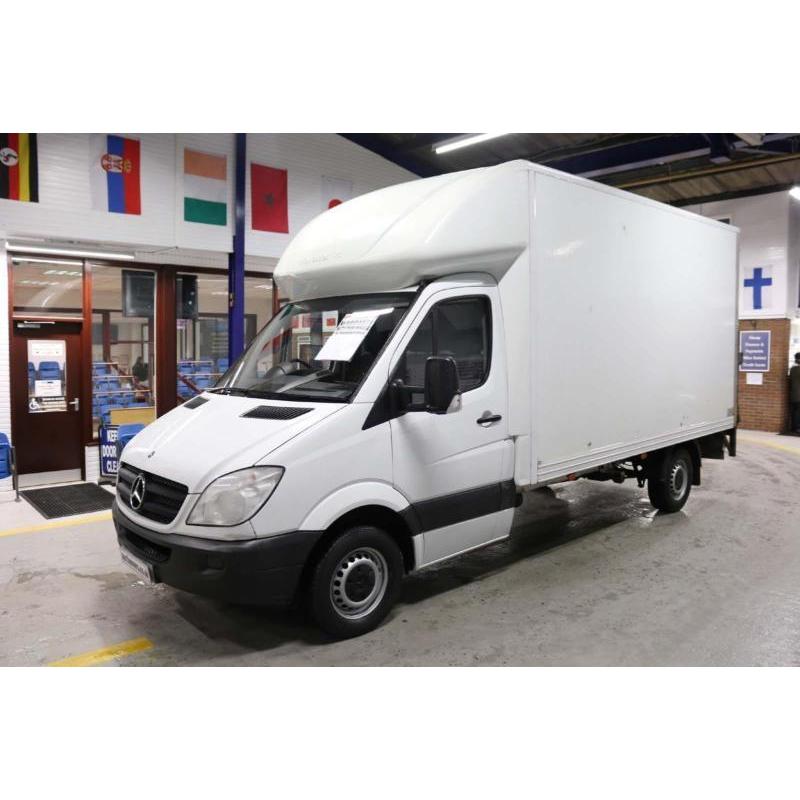 2012 MERCEDES SPRINTER 313 2.2CDI ALLOY BODY LUTON BOX VAN & SLIM JIM TAIL LIFT