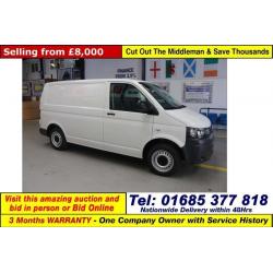 2012 - 12 - VOLKSWAGEN TRANSPORTER T28 2.0TDI 84PS SWB VAN (GUIDE PRICE)