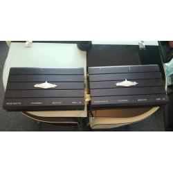 Audiobahn eternal awes12p subwoofers plus 2 x 2000w amps