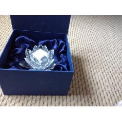 New boxed candle holder and free candles
