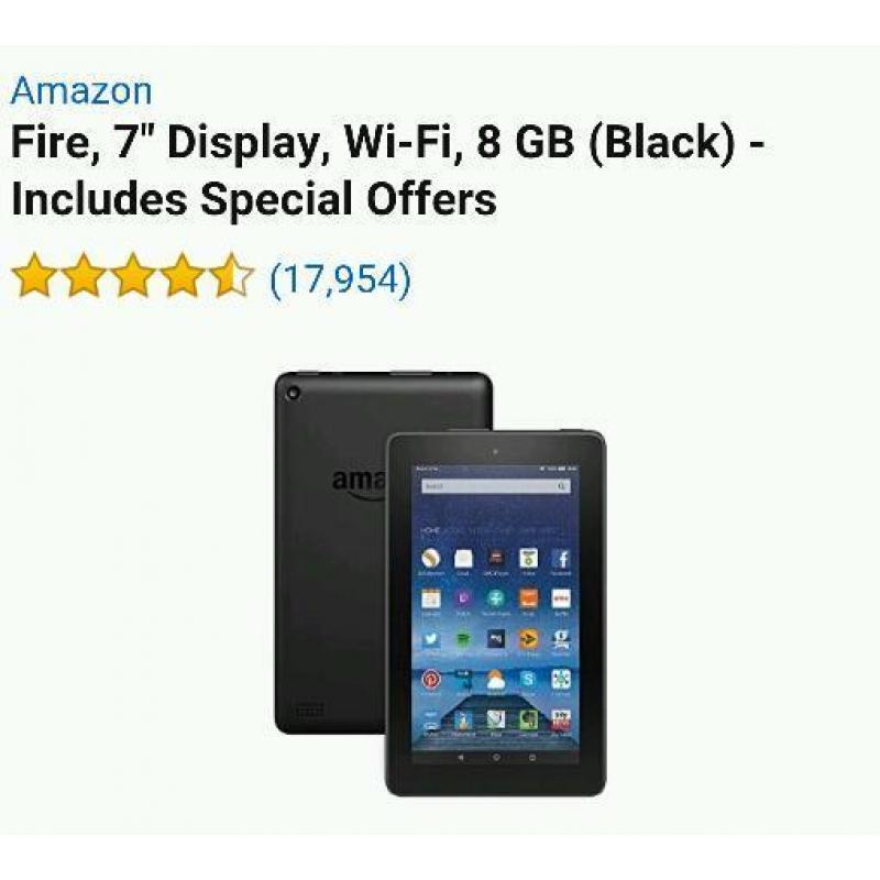 Amazon fire 7 tablet
