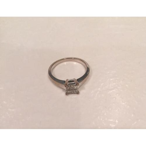 Diamond ring.