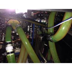 ROG gaming PC fully liquid cooled